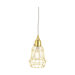 Wire Barrel Pendant Light
