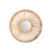 Rattan Spoke Mirror