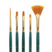 Regency Gold Over Comb Decorative Painting Brush (Set of 3)