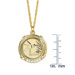 Hummingbird Coin Pendant