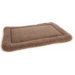 Machine Washable Rectangular Sherpa Fleece Dog Cushion Pad