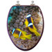 3D Ocean Series Elongated Clownfish Toilet Seat