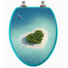 3D Series Elongated Beach Toilet Seat