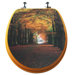 3D Series Round Maple Toilet Seat