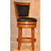 Monticello 30" Swivel Bar Stool in Burnished Oak