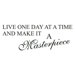 Mounted Rubber Masterpiece Stamp