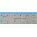 Eluxite Aluminum Centering Ruler