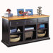 Southampton Onyx 3 Drawer Console Table
