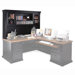 Southampton Onyx Deluxe Hutch Top for L-Shape Desk