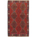 Kazak Dark Copper/Navy Open Field Rug