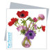 Flat Flowers Window Stickers Originals in Anemone Pink