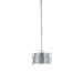 Bobino One Light Pendant with Metal Diffuser