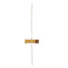 Liaisons Appliquees One Light Wall Sconce in Gold