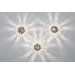 Orten'Zia One Light Ceiling Lamp or Wall Sconce in Nickel
