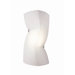 Petite Theatre One Light Wall Sconce with White Diffuser