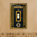 NHL Art Glass Switch Cover