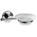Bathroom Glass Soap Dish and Holder