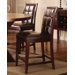 Hudson Dining Biscuit Back Counter Stool in Coffee Bean (Set of 2)