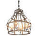 Birdcage 4 Light Foyer Pendant