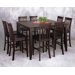 Mendocino Counter Height Rectangular Leg Table with 18" Butterfly Leaf