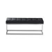 Viceroy Faux Leather Bench