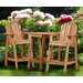 Bistro Set with Two Chairs