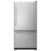 Spill-Catcher Shelves Bottom-Freezer Refrigerator
