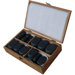 Basalt Lava High Polish Hot Stone Massage Kit (Set of 36)