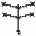 Vertical Quad Monitor Stand