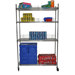 Four Tier NSF Shelving Rack in Chrome