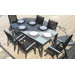 Lisbon 7 Piece Rectangular Dining Set