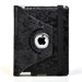 Ipad 2 and Ipad 3 Embossed Flower Rotating Case