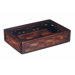 Woven Mahogany Towel Tray
