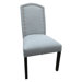 Nickel Cotton Parson Chair (Set of 2)