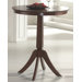 Plainview Bar Height Bistro Table in Brown