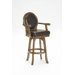 Warrington 30" Swivel Bar Stool in Rich Cherry
