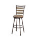 Thornhill Swivel Bar Stool in Distressed Washed Ash