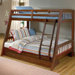 Rockdale Twin over Full Bunk Bed with Built-In Ladder and Storage