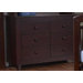 Gala Double 6-Drawer Dresser in Mocacchino