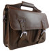 Professional Easy Access Leather Laptop Briefcase