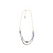 Blue Sapphire and Diamond Labradorite Duo Necklace