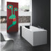 Eden 59" Corner Bathtub with Two Panels