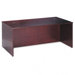 Veneer Executive Desk Shell with Beaded Edge Detail