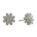 Flower Diamond Stud Earrings