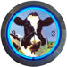 Retro Cow Neon Clock