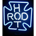 Hot Rod Cross Neon Sculpture