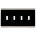 Basic Stripe Quad Switch Wall Plate