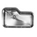 17.75" x 30" Single Bowl Undermount Stainless Steel Kitchen Sink
