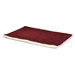 Quiet Time Reversible Dog Bed in Burgundy