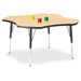KYDZ Toddler Height Activity Table- Four-Leaf (48" Diameter)